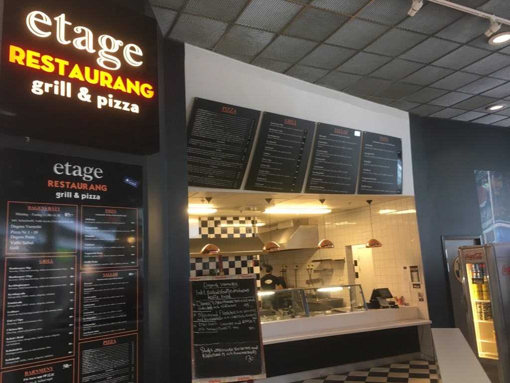 Etage restaurang grill & pizza, Överby, Trollhättan