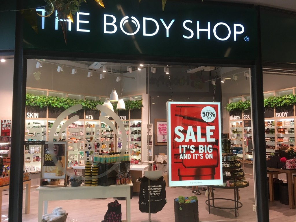 The body shop, Överby, Trollhättan